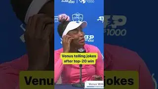 Venus Williams jokes about being a &ldquo;professional rehabber&rdquo; after top-20 win in Cincy (🎥: WTA/SNTV)