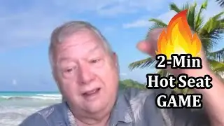 Randall Berger Plays 2 Minute Hot Seat Game | Rave It Up