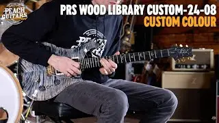 No Talking...Just Tones | PRS Wood Library Custom 24-08 | Custom Colour