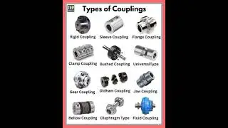 Types Of Coupling #automobile #physics #mechanic #mechanicalengineering