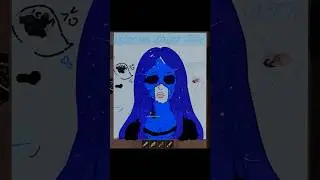 coloring blue diamond ! #robloxspraypaint #roblox #art #coloring #stevenuniverse #bluediamond