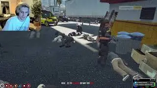 Bench Guy Being Bench Guy.  - xQcOW | RP GTA 5 NoPixel