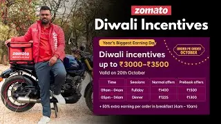 Zomato's DIWALI INCENTIVE Plan EXPOSED #zomato #zomatodeliveryboy