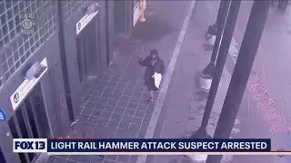Suspect in hammer attack at Seattle light rail station arrested | FOX 13 Seattle
