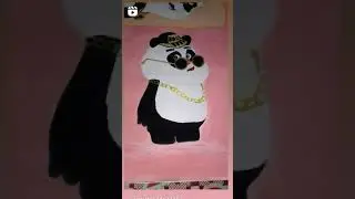 cute panda 🐼🐼 #viral #new #art