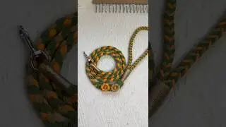 Macrame dog leash🐶🐾 #dog #dogleash #diy