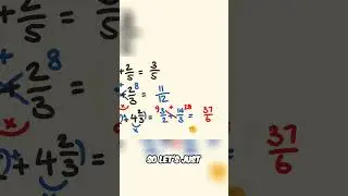 Simplify Fractions: Easy Math Tutorial #shorts