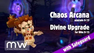 CABAL Online - Upgrade with Safeguards: Arcana of Chaos / Laws and Divine Upgrade for Bike