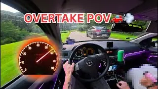 Opel Astra H POV &ndash; Aggressive Overtakes & Rev Matches 🚀 (Sounds Inside)