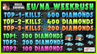 LIVE 🔴 Win my custom's and win Diamonds INSTANT! - Rules Of Survival! (AUTHORIZED OFFICAL)