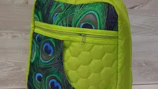 @erkavarrjvelemotthon Zöldike hátizsák varrása - bag tutorial