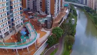 Waterway View Aerial - low flypass (05 Mar 17)