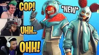Streamers React To *NEW* FLAPJACKIE & GROWLER SKINS!