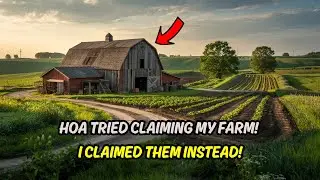 HOA Poured Concrete On My Farm To Build Parking Lot, So I Bought Out The HOA!