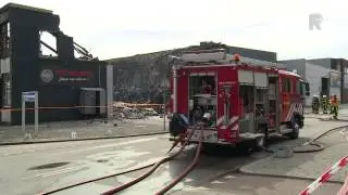 Grote brand verwoest bedrijven Zwijndrecht