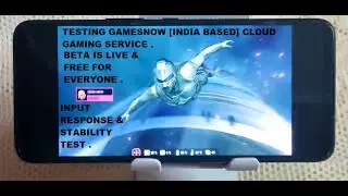Testing JioGamesNow Beta India Cloud Gaming Service FREE Beta Access Input Response & Stability Test