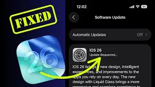 Easy Fix for iOS 26.2 Stuck on Update Requested Error!