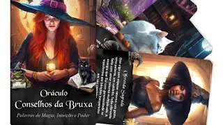 Or&aacute;culo Conselhos da Bruxa - Aline P. Hafemann - Caminho Lumiar #review #oraculo #tarot 
