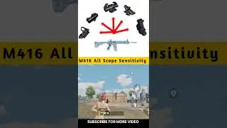 Zero Recoil Sensitivity 🔥 | Best M416 Zero Recoil Sensitivity BGMI #sensitivity #shorts #bgmi