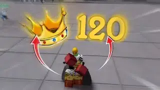 I got 120 kills in the Strongest Battlegrounds 
