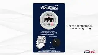 Controlador PDX Fromtherm - Como trocar a temperatura