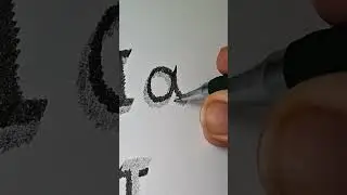 ai (Part 1/2) &mdash; Letter &ldquo;a&rdquo; ✏️ | 🔸Soft Shadow🔸drawing