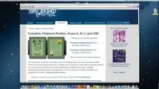How to order Chabanel Psalms Hardbound Books on LULU