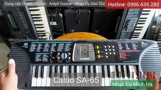 Demo Organ Yamaha PSR-2 | Casio SA-65 | Yamaha PSR-6 | Yamaha PSR-7 | NHẠC CỤ MINH H&Agrave;