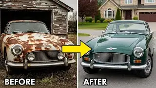 Lost James Bond Aston Martin DB5 Discovered Abandoned &mdash; Ultimate Restoration Journey