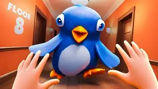 Escaping The EVIL Penguin NIGHTMARE Hotel! - Pexit 8