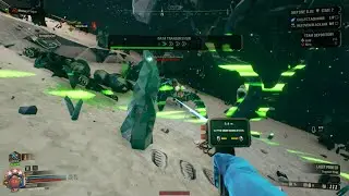 Supercooling chamber sniper build against unlimited macteras in the EDD (Deep Rock Galactic)