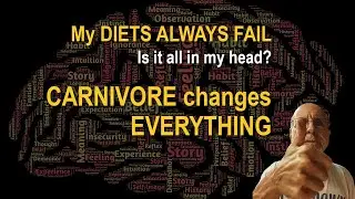 How do you get the RIGHT MINDSET for CARNIVORE? Have you FAILED on every DIET you've tried.