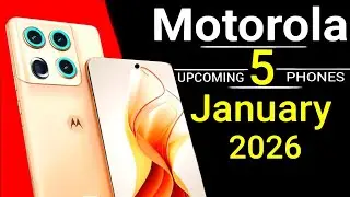 Motorola Top 5 Upcoming Phones January 2026! Price, Specs & Launch Details in India