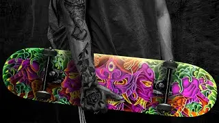 C&oacute;mo PINTAR un SKATEBOARD | Gu&iacute;a para PRINCIPIANTES