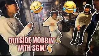 OUTSIDE MOBBIN&rsquo; WITH $GM!