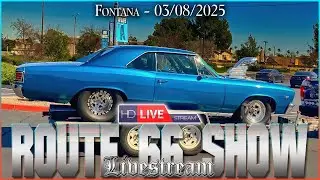 🔴 LIVE! Route 66 Car Show 2025 | Pickups Limited Pomona Valley | Classic Rides & Lowriders