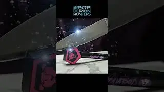 Saja Boys lightstick cutting 😱 #kpopdemonhunters #kpop #kpoplightstick #sajaboys #asmr