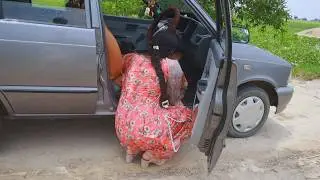 Female Driver Fixes Car Start Issue & Revvs Hard Before Driving Off | Engine Troubleshooting!