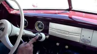 Essai d'une Ford VEdette 1951 avec boite COTAL