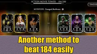 Fatal Action Movie Tower 184 | Different Method | MK Mobile