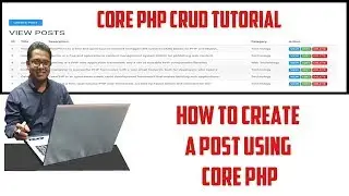 How to Create a Post using Core PHP