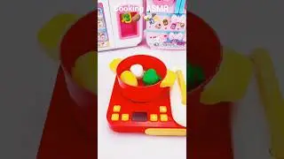 Satisfying Miniature: Kitchen Cooking🥦🥔🍡🍢 Set Toys ASMR #Shorts