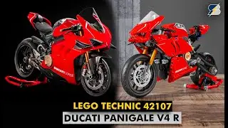 LEGO Technic 42107 DUCATI PANIGALE V4 R first look!