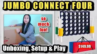 OUR FAVORITE GAME: GIANT JUMBO Connect Four Game