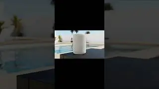 Amazon Echo Plus🔊 Real-time rendering and visualization.🔥 #shorts #render #3dvisualization