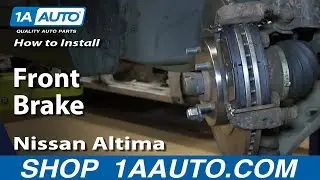 How to Replace Front Brakes 02-06 Nissan Altima