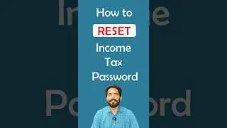 How to Reset Income Tax Login Password || ITR Forgot Password