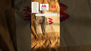 Myntra X H&M canvas cargo trouser #viral #shorts #myntra #haul