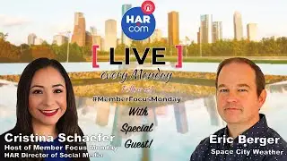 #MemberFocusMonday​​​​​​​​​​​​​ - Space City Weather's Eric Berger