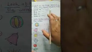 English worksheets for class u.k.g। English worksheets for grade1